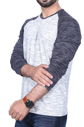 White Base Ball T-Shirt FS-BBT-D01-1