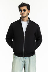 Regular Fit Knitted Zipper MN-KNZ-WS25-002 B