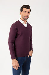 Aubergine Fashion Sweater FS-SWT-D29-03