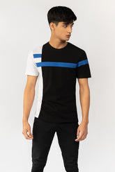 Black-Blue Urban T-Shirt PK-CN-URB-D03