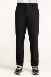 Black Basic Dyed Khaki Pant MNTRKHWS23002C