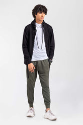 Black Fashion Hoodie JKT-HZJ-D50-02