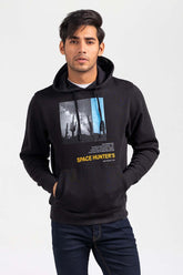 Black Fashion Hoodie JKT-POH-D17-01