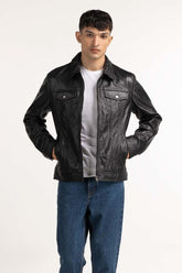 Black Fashion Jacket MN-JKT-WS23-069