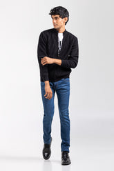 Black Fashion Sweater FS-SWT-FD-385-01