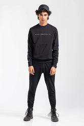 Black Fashion Sweatshirt JKT-MSS-D21-01