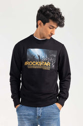 Black Fashion Sweatshirt JKT-MSS-D25-02