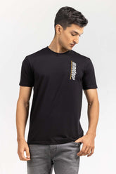 Black Fashion T-shirt JGP-D305