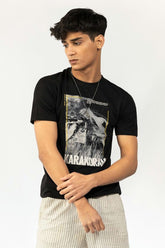 Black Fashion T-Shirt JGP-URB-D241-01