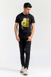 Black Fashion T-shirt JGP-URB-D263-01