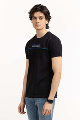 Black Graphic Tee TS-CNPK23-257