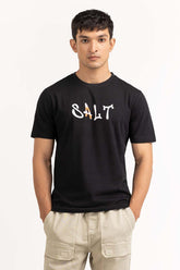 Black Graphic Tees TS-CNSJ23-097