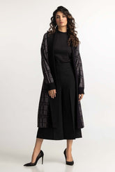 Black Grey Basic Sweater WM-SWT-WS23-050