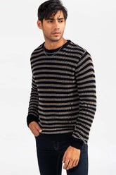 Black Grey Fashion Sweater FS-SWT-FD-359-01