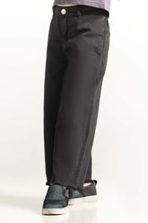 Black Junior Girl Non Denim Trouser JG-NDJ-SS24-004