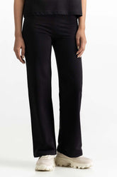 Black Knit Trouser 231-220-006 A