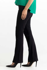 Black Knit Trouser 231-220-012 A