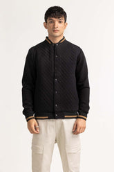 Black Knitted Jacket MN-KNJ-WS23-003
