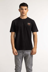 Black Pattern Tee MN-TS-PT-S24-608