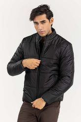 Black Puffer Jacket JKT-WOV22-018