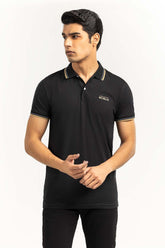 Black Sports Polo SJP-SP-16