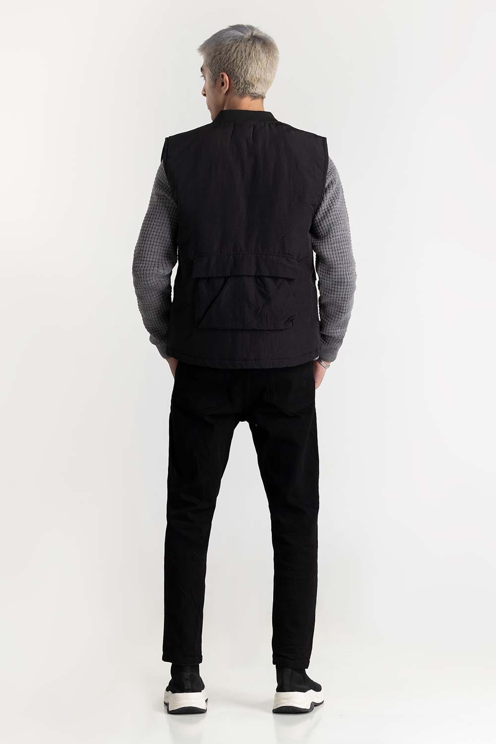 Black Technical Jacket 224-110-048
