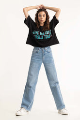 Black T-shirt 224-213-010