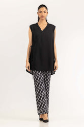 Black Woven Shirt 231-217-047