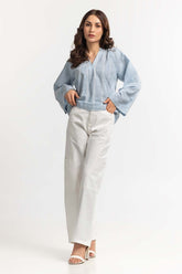 Blue Basic Blouse WM-CS-SS24-017