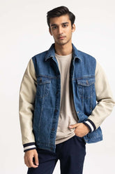 Blue Basic Jacket MN-JKT-WS23-052