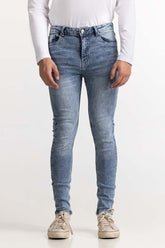 Blue Basic Jeans MN-JNS-WS23-006