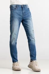 Blue Basic Jeans MNJNSSS24019