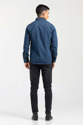 Blue Casual Shirt Denim M-DNM-S-004 CS