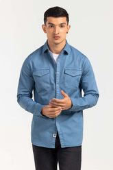 Blue Casual Shirt M-GD-S-005 CS