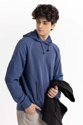 Blue Hoodie 224-112-001 B