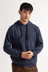 Blue Pullover Hoodie MN-POH-WS23-019