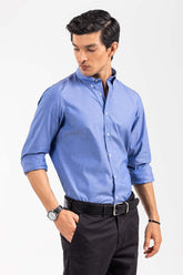 Blue Smart Casual Shirt CM-YD-2904 SC