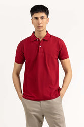 Bordo Basic Polo PS-FPK23-184