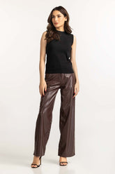Brown Basic Trouser WM-PUT23-101