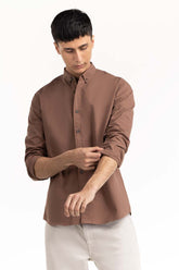 Brown Casual Shirt 224-117-051