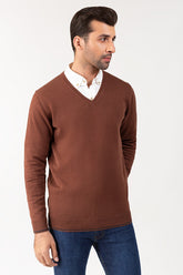 Brown Fashion Sweater FS-SWT-D30-01