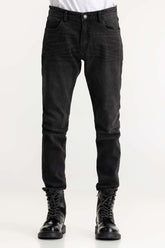 Charcoal Basic Skinny Fit Jeans 224-121-013