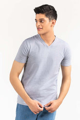 Charcoal Basic T-Shirt JVN-SIG-D045