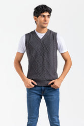Charcoal Fashion Sweater SL-SWT-FD-30-01