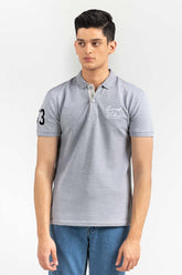 Charcoal Sport Polo PKP-SP-115