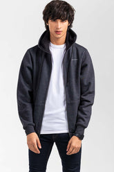 Charcoal Zipper Hoddie JKT-HZJ-D45-01