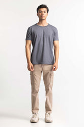 Cloud Grey Comfort Tee TS-CNSJ24-054