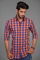 Ebrima - Blue Casual Shirt CM-YD-2129