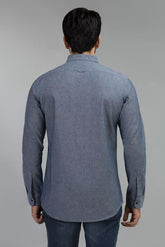 Blue Casual Shirt CM-YD-2308 CS