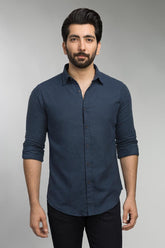 Blue Casual Shirt CM-YD-2457 CS
